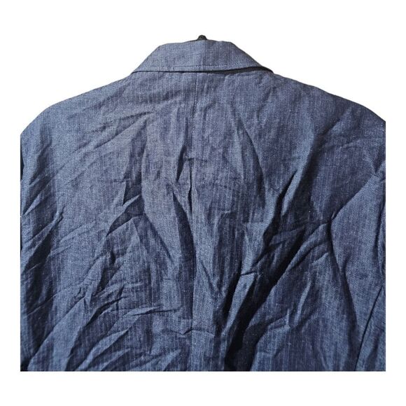 UNTUCKIT Cotton Linen Blend Blazer Jacket - Size 42R - Picture 4 of 8